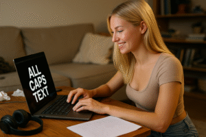 International caps lock day